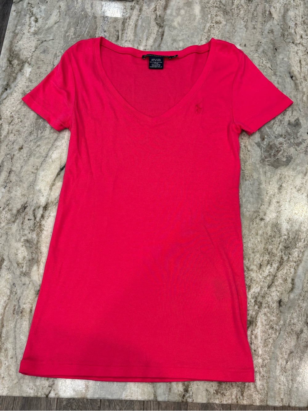Ralph Lauren hot pink shirt Size medium